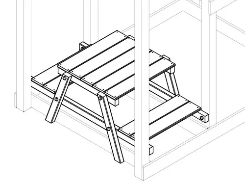 KAMY Piknik Asztal (Tatu)